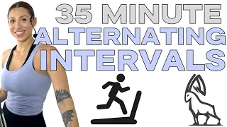 Build Speed Endurance 35-Min Treadmill Intervals with Coach Rachael