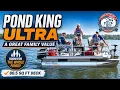 The Pond King Ultra Pontoon Boat - a Great Family Value