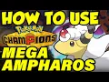 HOW TO USE MEGA AMPHAROS Mega Ampharos Moveset Guide Best Ampharos Builds Pokemon Champions