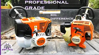 New Stihl FS91R Professional Trimmer - the difference between trimming and brush cutting
