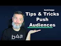 Push Audiences - Back4App Tips Tricks
