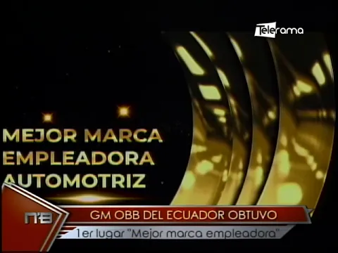 GM OBB del Ecuador obtuvo 1er lugar mejor marca empleadora