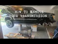 2007-2013 GM TRANSMISSION REMOVAL - 6L80 5 3L 2011 SUBURBAN