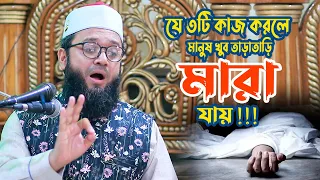 Download যে ৩টি কাজ করলে মানুষ খুব তাড়াতাড়ি মারা যায় !!! Sheikh Fakhrul Asheki New Bangla Waz Mahfil Video MP3