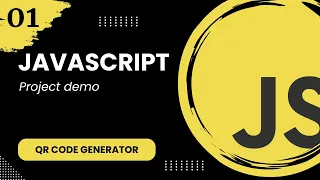 JavaScript QR code generator - Project demo