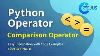 Python Comparison Operators Explained Comparison Operator with Examples Python Tutorial