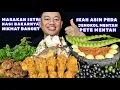 MAKAN TERNIKMAT INI⁉️ NASI BAKAR IKAN ASIN LALAPAN JENGKOL PETAI MENTAH SAMBEL TERASI AYAM RICA RICA