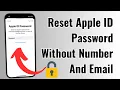 Forgot Apple ID Password How To Reset Apple ID Password Without Email or Number 2023