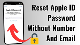 Forgot Apple ID Password How To Reset Apple ID Password Without Email or Number 2023