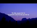 keshi - MISS ME (Lyrics)