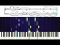 Chopin - Nocturne in Bb Minor, Op. 9, No. 1 - Piano Tutorial with Sheet Music