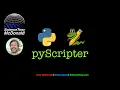 How to install pyScripter and python