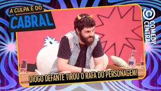 Diogo Defante tirou o Rafael Portugal do sério | A Culpa É Do Cabral no Comedy Central