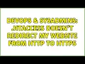 DevOps SysAdmins htaccess doesn t redirect my website from HTTP to HTTPS