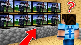 LAS CAMARAS DE SEGURIDAD CAPTARON ESTO! - Minecraft Mods Videos