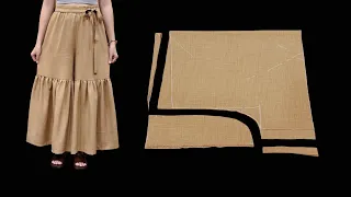 🧵🪡 Easy cutting and sewing pants | Step by step sewing tutorial for beginners