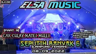 Download [PART 3] CAK CULAY MATEI MULEI || REMIX LAMPUNG || ELSA MUSIC LIVE SEPUTIH BANYAK 6 LAMPUNG TENGAH MP3