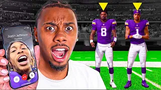 I Called Justin Jefferson to DRAFT His Dream Team Madden 27
