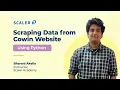 CoWIN Notifier using Python Web Scraping with Python Python Projects for Beginners Scaler