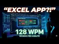 How I Turned Excel Into a Typing App