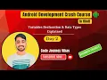 Kotlin for Beginners Day 2 Variables and Data Types Explained