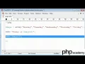 PHP Tutorial arrays part 1