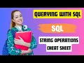 QUERYING WITH SQL STRING OPERATIONS SQL NxtWave CCBP 4 0 SQL QUERY TUTORIAL