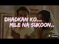 Roya Jab Tu | Lyrics Video | Mr.&Mrs. Mahi | #vishalmishra #lyrics #newsong #royajabtu