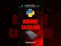 Python Discount Calculator Project Demo