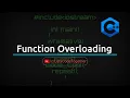 E27 Function Overloading C Let s Code Together