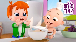 1, 2, 3, 4, 5 Little baby has arrived! | Kids Songs and Nursery Rhymes | Hello Tiny