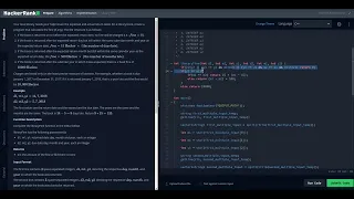 HackerRank Library Fine