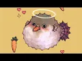 pufferfish eating a carrot freestyle jaywalk prod me
