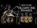 A Guide to Painting GRIMDARK Bestiarum Miniatures painted with Villainy Ink