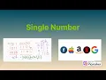 Amazon Coding Interview Question - Single Number