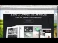 AVADA CLASSIC - Top Theme for WordPress 2016 Layout Overview