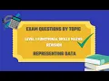 Representing Data Exam Questions Revise for your Level 1 Functional Skills Maths Exam