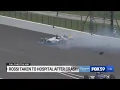 O Ward Rossi Grosjean crash during Indy 500 practice