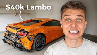 I Rebuilt a Crashed Lamborghini in My Garage