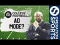 EA College Football - AD Mode