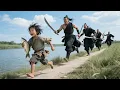 Download Lagu Kung fu film! A young beggar is bullied while fishing—an old kung fu beggar steps in to save him!