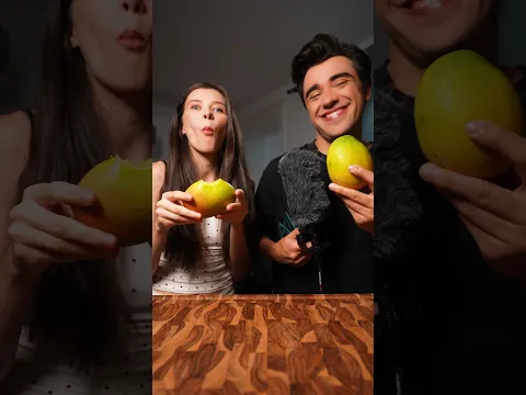 Real vs Ice Cream Mango Challenge ASMR