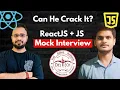 Frontend Developer Interview DTU Graduate 1 Year Experience React and JavaScript