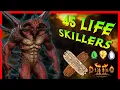 600 PERFECT GEMS Re-rolling Diablo Grand Charms Try to Get a 45 Life Skiller - Diablo 2 Resurrected