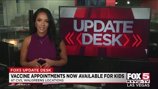 COVID-19 vaccine appointments to be available for kids at Walgreens CVS