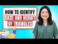 How to Identify Base and Height of Triangles Must-Know Skill for Area and Perimeter Questions