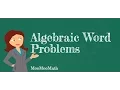 Setting up Algebraic word problems