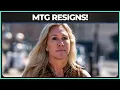 BREAKING Marjorie Greene Announces RESIGNATION From Congress