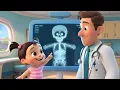 🩻 Letter X for X-Ray! 💃 A Dancing Skeleton Surprise! | Lele Toons #Shorts