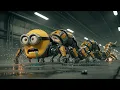 Lagu Minion vs the Giant Mechanical Centipede | Minion Story